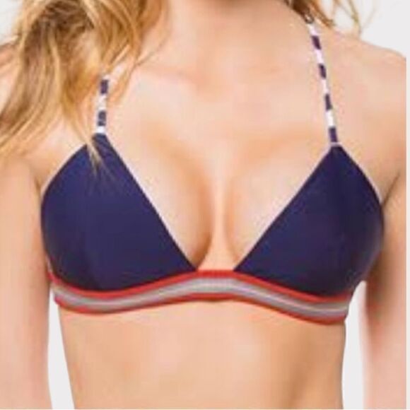 Revolve Rye Major Hottie Triangle Swim Top Size Medium - Picture 1 of 10